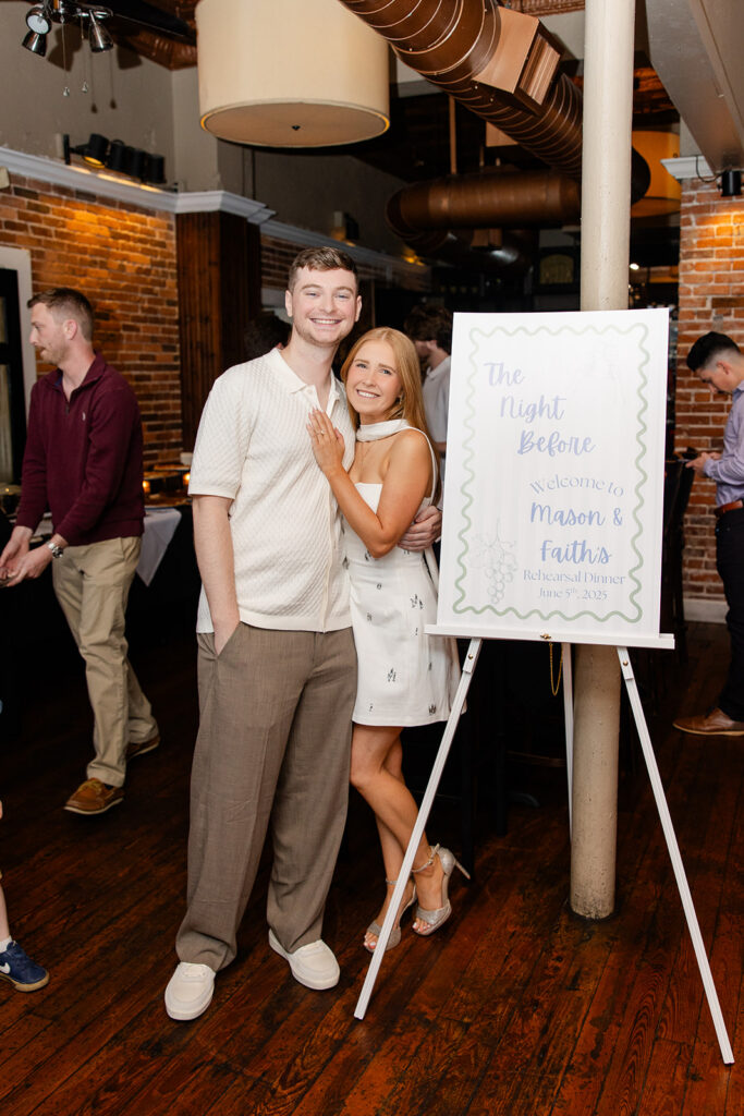 rehearsal dinner near Bella Cosa Lakeside in Lake Wales Florida