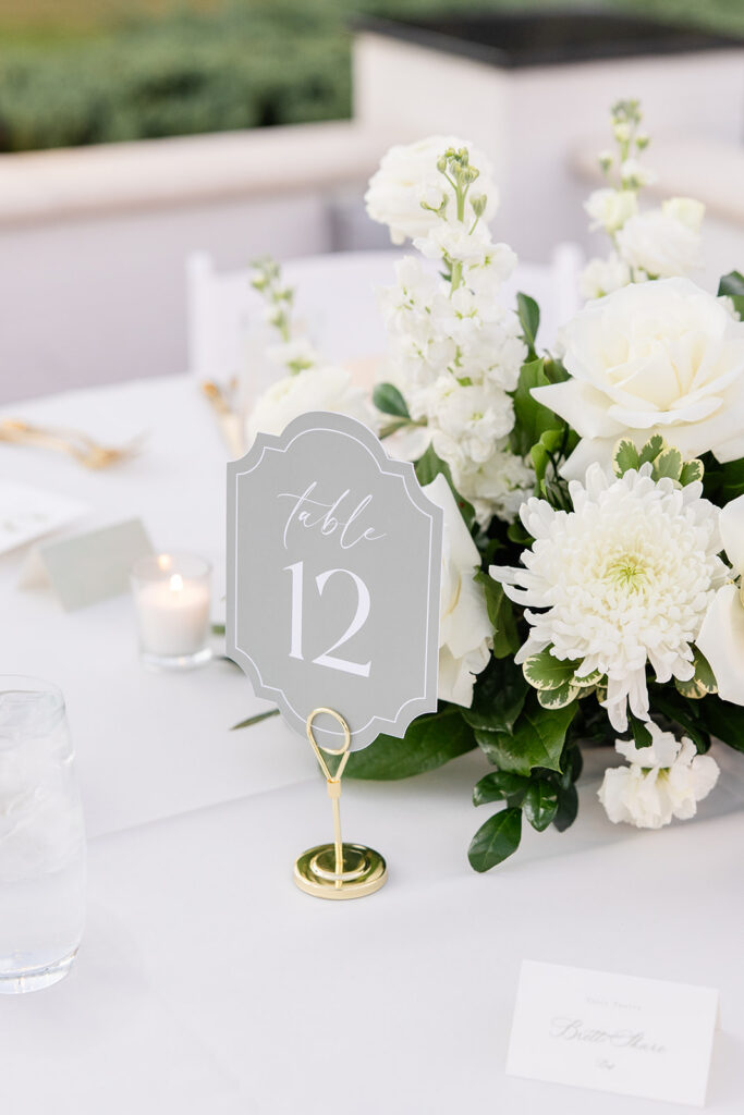 wedding reception details at an outdoor wedding at Adams Estate in Lake Alfred, Florida, captured by Snapshots by Gabriela