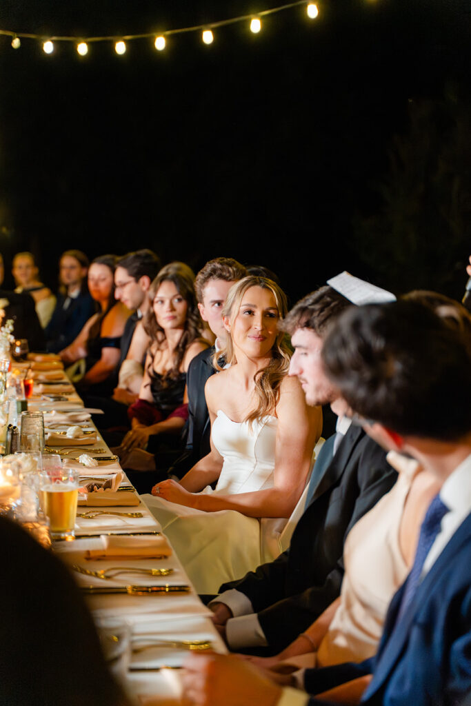 toasts at an outdoor wedding at Adams Estate in Lake Alfred, Florida, captured by Snapshots by Gabriela