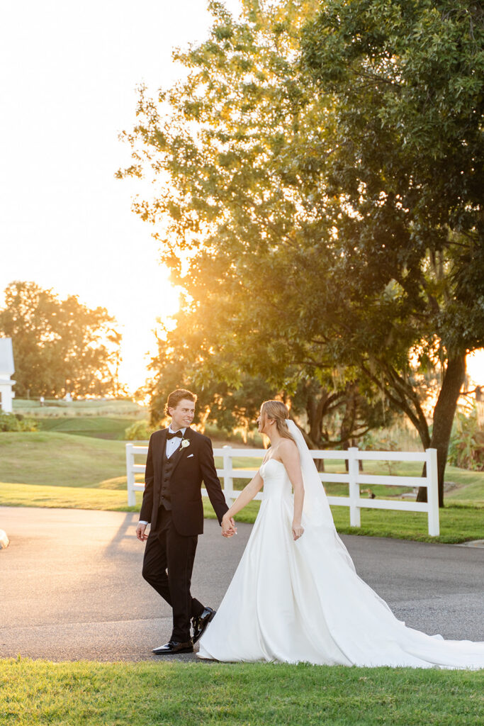 bride and groom couple portraits at an outdoor wedding at Adams Estate in Lake Alfred, Florida, captured by Snapshots by Gabriela