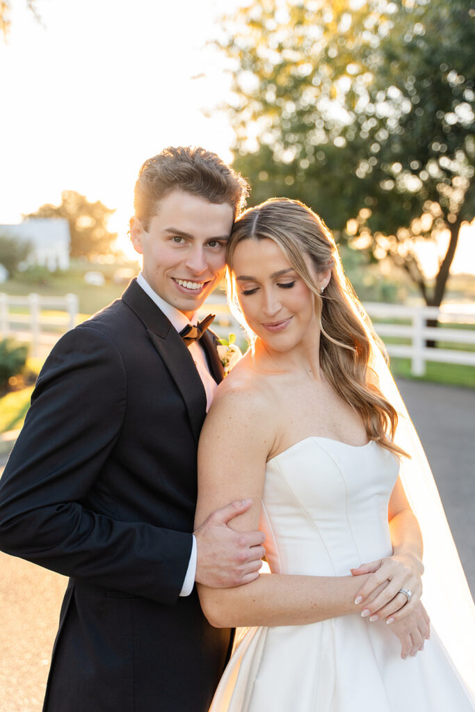 bride and groom couple portraits at an outdoor wedding at Adams Estate in Lake Alfred, Florida, captured by Snapshots by Gabriela