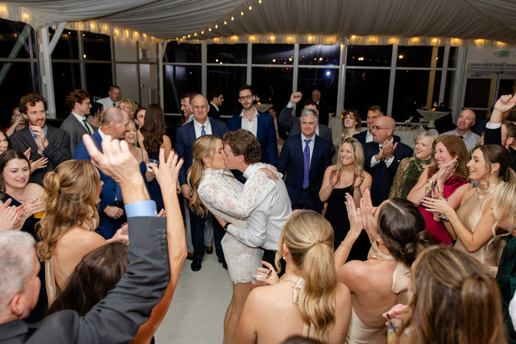 late night dancing at a wedding reception at Adams Estate in Lake Alfred, Florida, captured by Snapshots by Gabriela