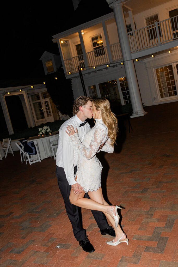 bride and groom flash photography at a wedding reception at Adams Estate in Lake Alfred, Florida, captured by Snapshots by Gabriela