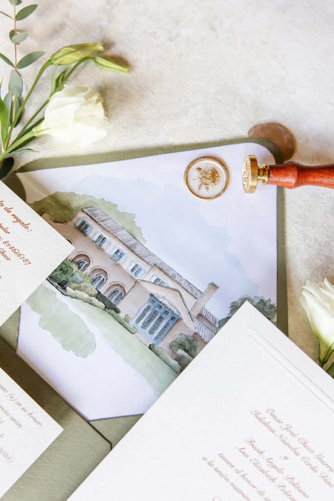 wedding details at historic estate wedding venue Casa Feliz in Winter Park, Florida, photographed by Snapshots by Gabriela