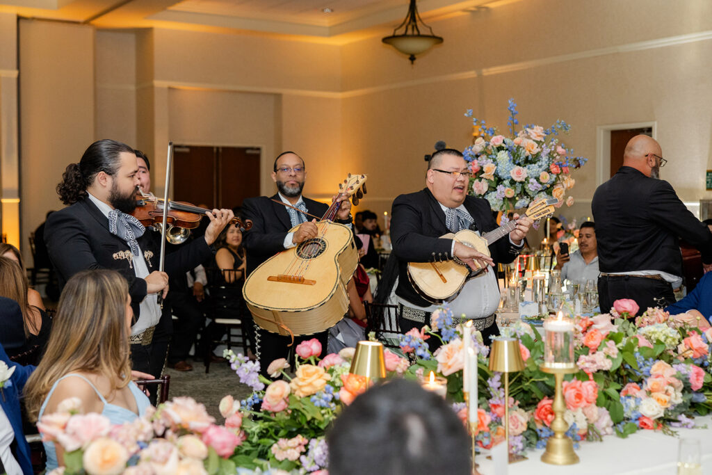 mariachi band at a spring wedding at Lake Mary Events Center, captured by Snapshots by Gabriela